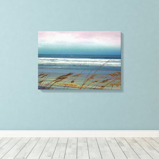 Litchfield Beach, Pawley Island Wrapped Canvas Leinwanddruck (Insitu (Holzboden))