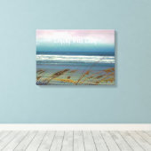 Litchfield Beach, Pawley Island Wrapped Canvas Leinwanddruck (Insitu (Holzboden))