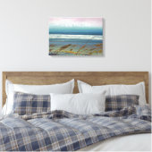 Litchfield Beach, Pawley Island Wrapped Canvas Leinwanddruck (Insitu (Schlafzimmer))