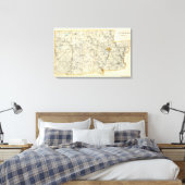 Litchfield Co N Leinwanddruck (Insitu (Schlafzimmer))