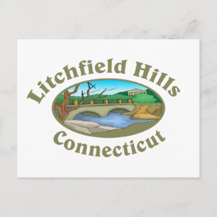Litchfield Hills Postkarte