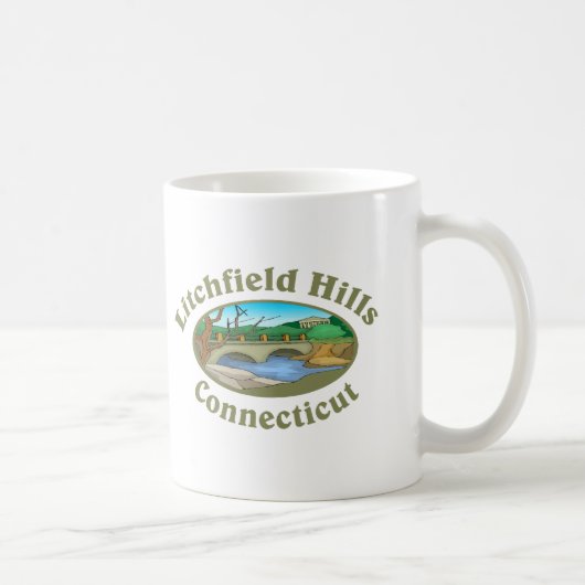 Litchfield Hügel Kaffeetasse (Rechts)