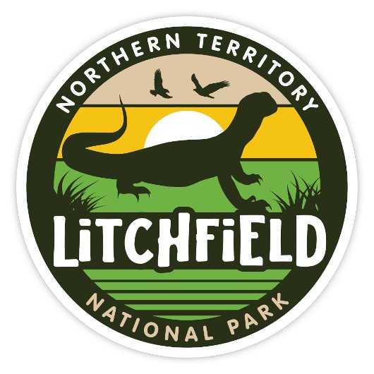 Litchfield, Northern Territory Australia Aufkleber