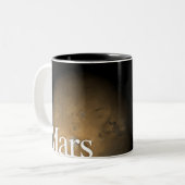 LITD Planeten-Tasse: Mars Zweifarbige Tasse (Vorderseite Links)