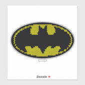 Lite-Brite Bat Emblem Aufkleber (Blatt)