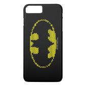 Lite-Brite Bat Emblem Case-Mate iPhone Hülle (Rückseite)