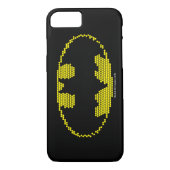 Lite-Brite Bat Emblem Case-Mate iPhone Hülle (Rückseite)