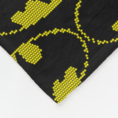 Lite-Brite Bat Emblem Fleecedecke (Ecke)