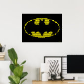 Lite-Brite Bat Emblem Poster (Heimbüro)