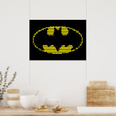 Lite-Brite Bat Emblem Poster (Küche)