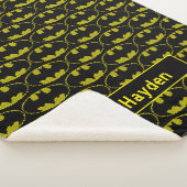 Lite-Brite Bat Emblem Sherpadecke (3/4)