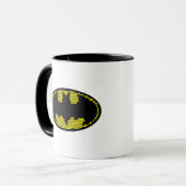Lite-Brite Bat Emblem Tasse (Vorderseite Links)
