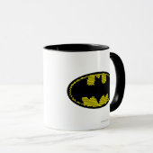 Lite-Brite Bat Emblem Tasse (VorderseiteRechts)