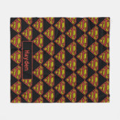 Lite-Brite S-Shield Fleecedecke (Vorderseite (Horizontal))