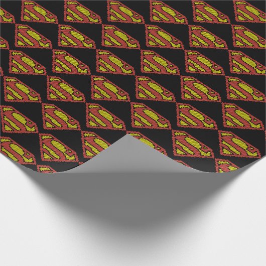 Lite-Brite S-Shield Geschenkpapier (Ecke)