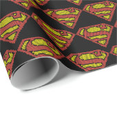 Lite-Brite S-Shield Geschenkpapier (Rolleneckpunkt)