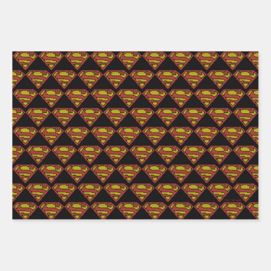 Lite-Brite S-Shield Geschenkpapier Set (Vorderseite)