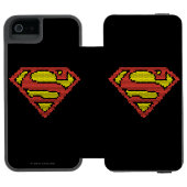 Lite-Brite S-Shield Incipio iPhone Geldbeutel-Hülle (Folio Geöffnet)