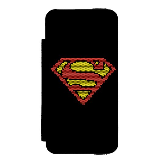 Lite-Brite S-Shield Incipio iPhone Geldbeutel-Hülle (Folio Vorderseite)