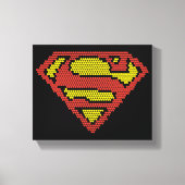 Lite-Brite S-Shield Leinwanddruck (Vorderseite)