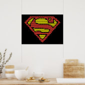 Lite-Brite S-Shield Poster (Küche)