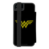 Lite-Brite WW Symbol Incipio iPhone Geldbeutel-Hülle (Folio Rückseite)