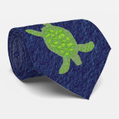Lite grüne honu Seeschildkröte, Krawatte (Gerollt)