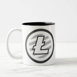 Litecoin ermöglichte! zweifarbige tasse