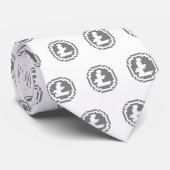 Litecoin LTC 8-Bitkrawatte logo-| Krawatte (Gerollt)