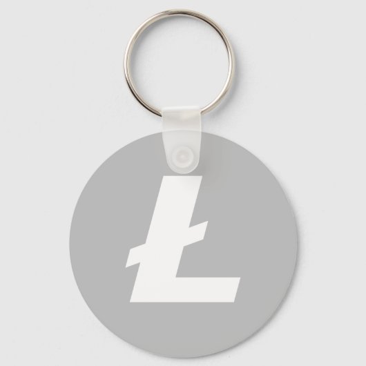 Litecoin LTC Basic Schlüsselanhänger (Vorderseite)