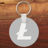 Litecoin LTC Basic Schlüsselanhänger (Vorderseite)