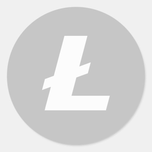 Litecoin LTC Classic Stickers (Blatt 20) (Vorderseite)