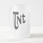 Liter-PU-Tasse Mattglas Bierglas (Vorderseite Links)