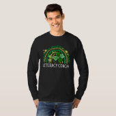 Literacy Coach Rainbow Lucky St Patrick's Day Scho T-Shirt (Vorne ganz)
