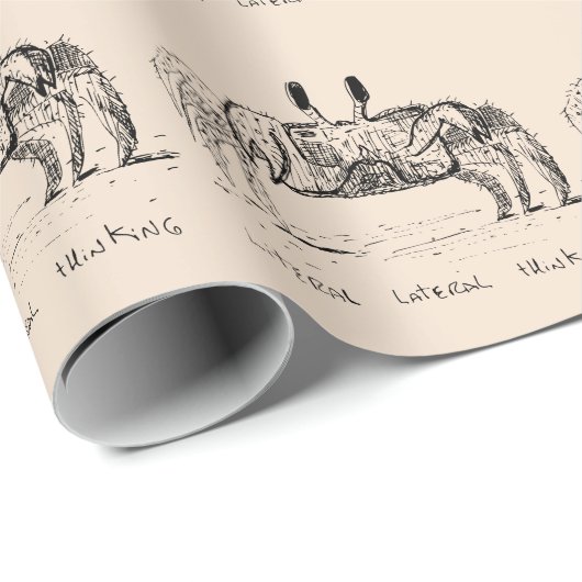 Literal Lateral Thinking Geschenkpapier (Rolleneckpunkt)