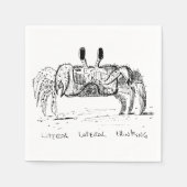 Literal Lateral Thinking Serviette (Vorderseite)