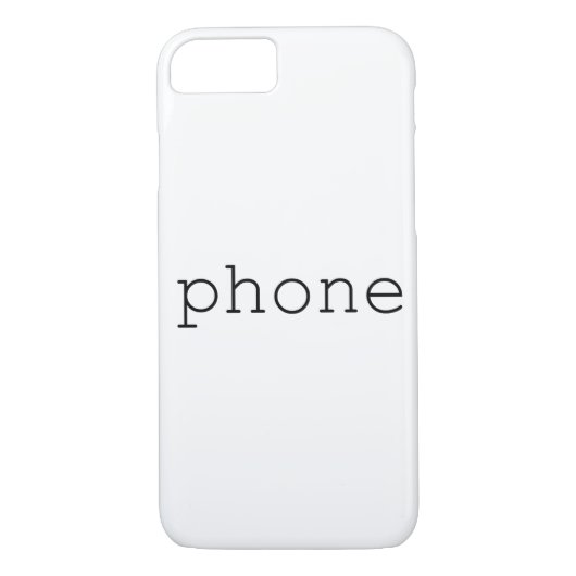 Literale Gestaltung - Telefon Case-Mate iPhone Hülle (Rückseite)