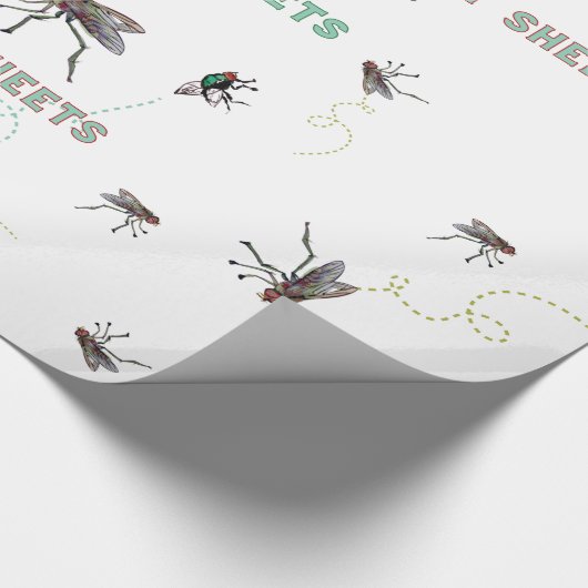 LITERALFLY-SHEETS GESCHENKPAPIER (Ecke)