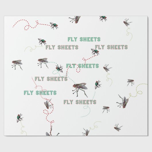 LITERALFLY-SHEETS GESCHENKPAPIER (Flach)