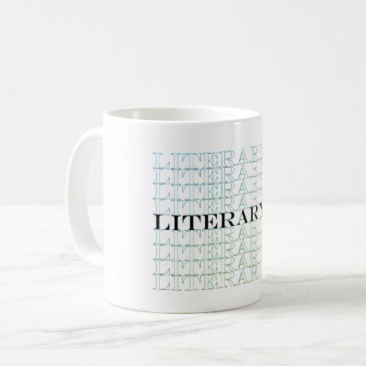 Literarische AF-Tasse Kaffeetasse (Vorderseite Links)
