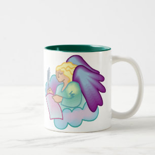 Literarische Angel-Tasse Zweifarbige Tasse