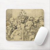 Literarische Charaktere zusammengebaut um das Mousepad (Mit Mouse)