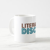 Literarische Disco-Tasse Kaffeetasse (Vorderseite Links)