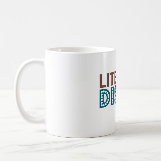 Literarische Disco-Tasse Kaffeetasse (Links)