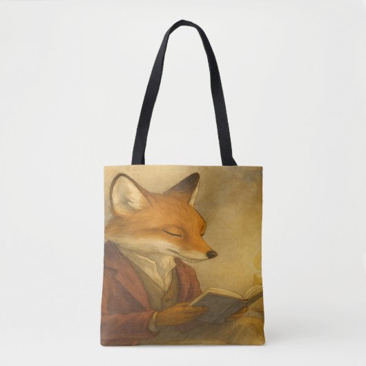 Literarische Fuchstasche Tasche (Vorderseite)