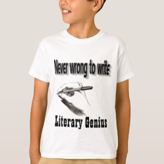 literarische Genie-T - Shirt