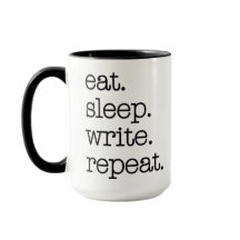 Literarische Geschenke für AutorIn-Schlaf schreibe