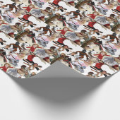 Literarische Klassiker und literarische Figuren Geschenkpapier (Ecke)