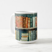 Literarische Kunst Kaffeetasse (Vorderseite Links)