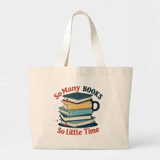 Literarische Lover-Tasche Jumbo Stoffbeutel (Vorne)